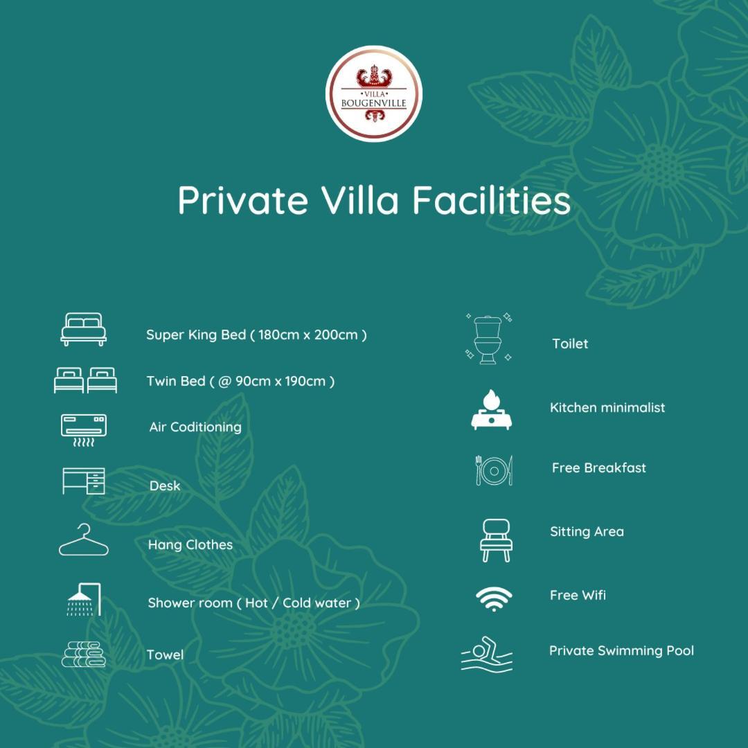 Villa Bougenville Yogyakarta Exterior foto